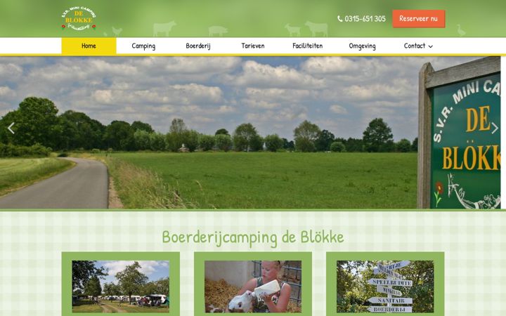 Captura de ecrã de deblokke.nl