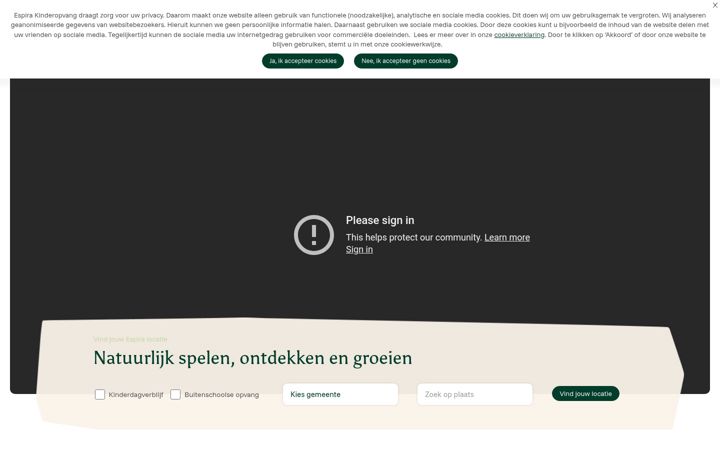 Zrzut ekranu deblokkentrein-kinderopvang.nl