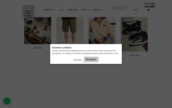 Snímek obrazovky deblusneakers.com