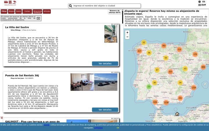 Screenshot of debodhomes.com