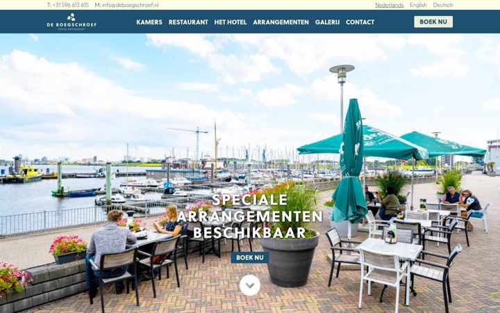 Captura de ecrã de deboegschroef.nl