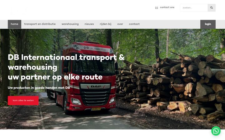 Skjámynd af deboertransport.eu