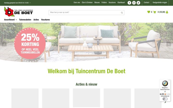Ekrānuzņēmums no deboet.nl