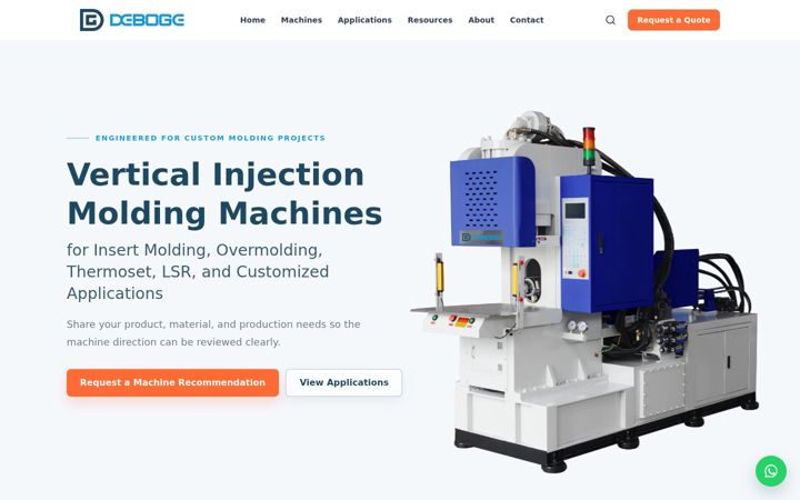 Screenshot of deboge.com