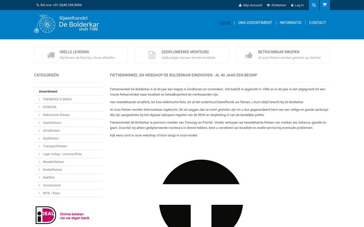 Captura de pantalla de debolderkar.nl