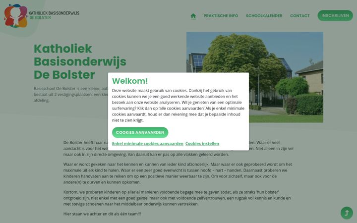 Screenshot of debolster.net