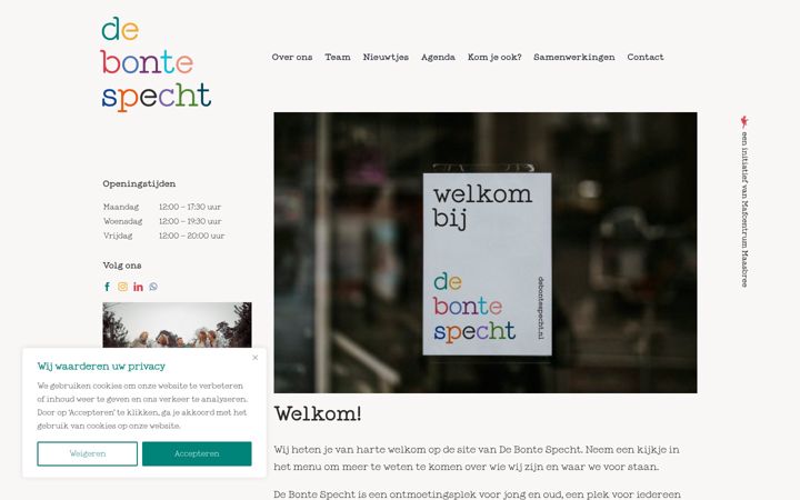 Screenshot of debontespecht.org
