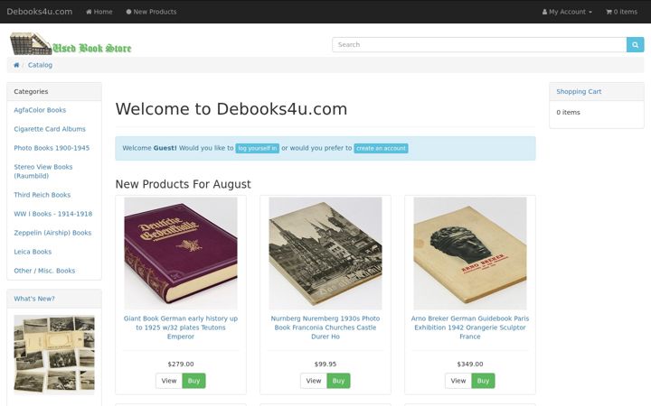 Screenshot of debooks4u.com