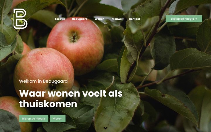 Captura de pantalla de deboomgaardhellevoetsluis.nl