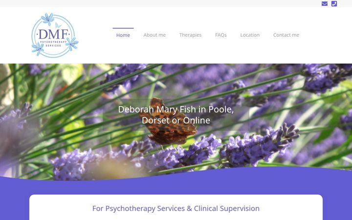 Screenshot of deborahfish.com