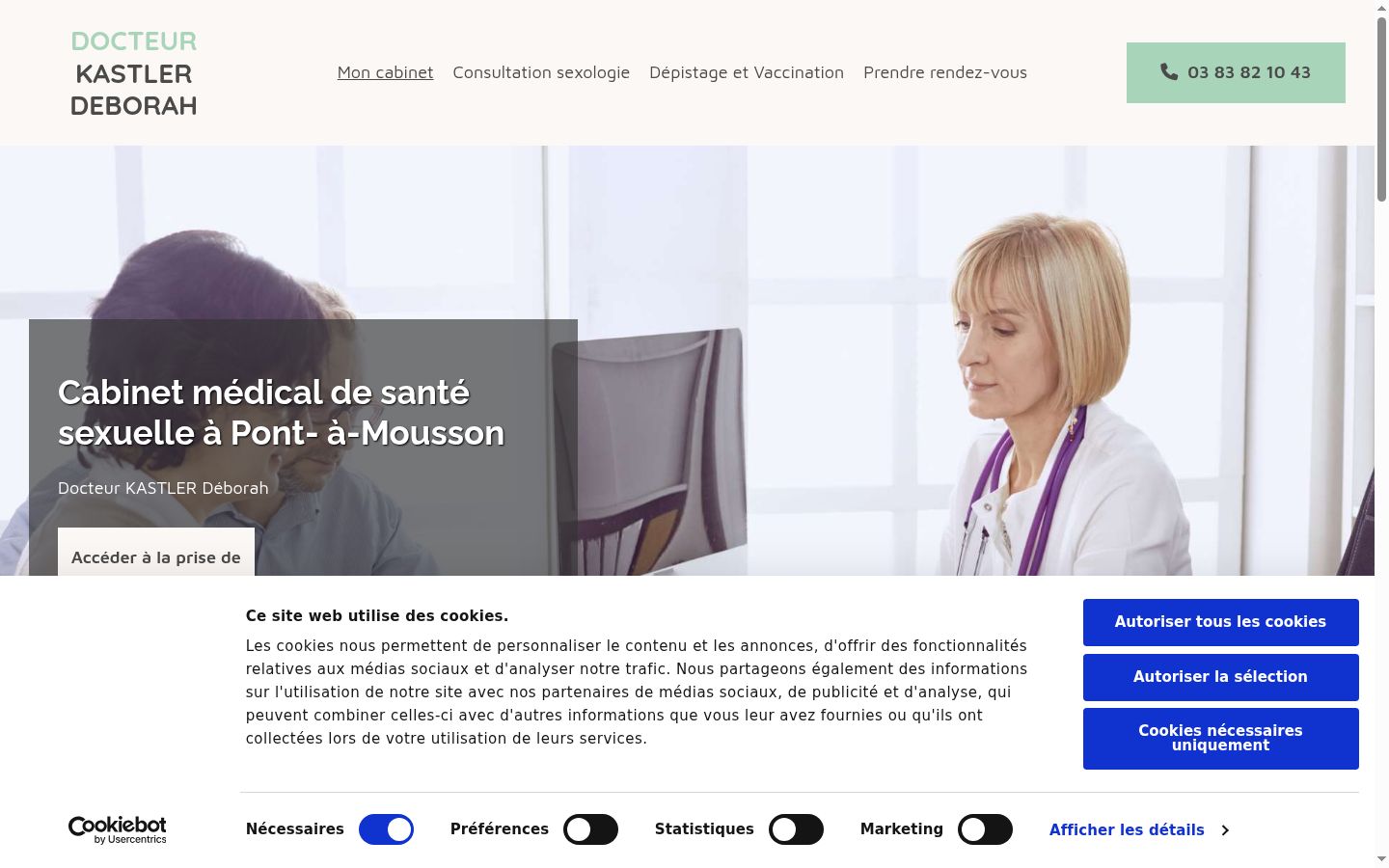 Screenshot tal-banner tal-kunsens muri qabel kwalunkwe interazzjoni