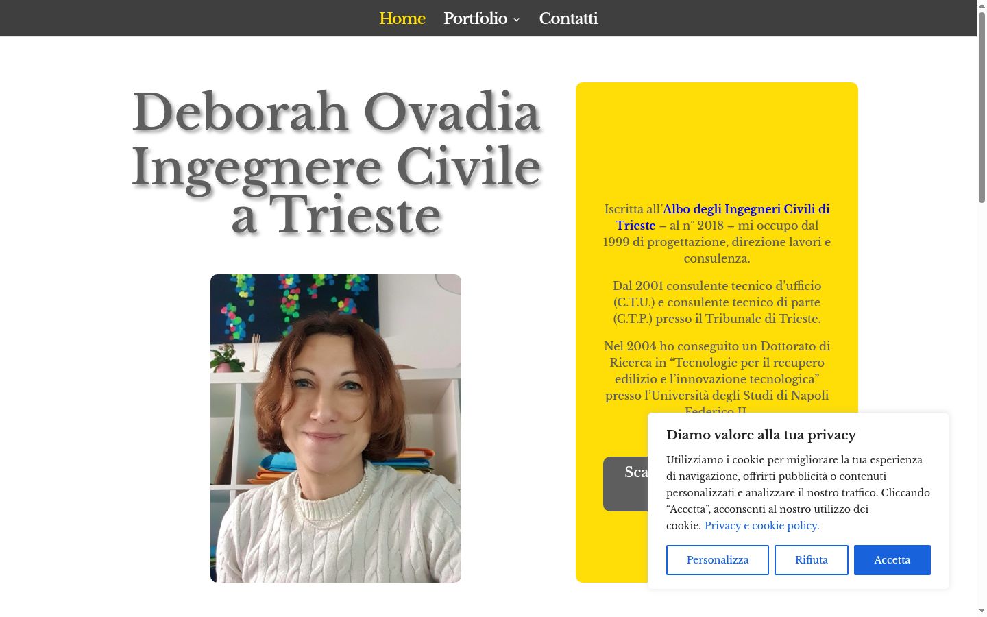 Capture d'écran de la bannière de consentement affichée avant toute interaction
