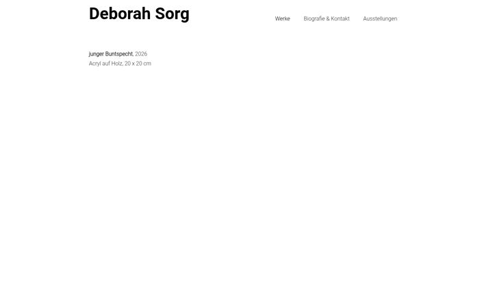 Screenshot of deborahsorg.de