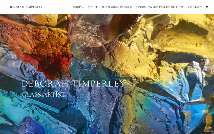 Screenshot of deborahtimperley.co.uk