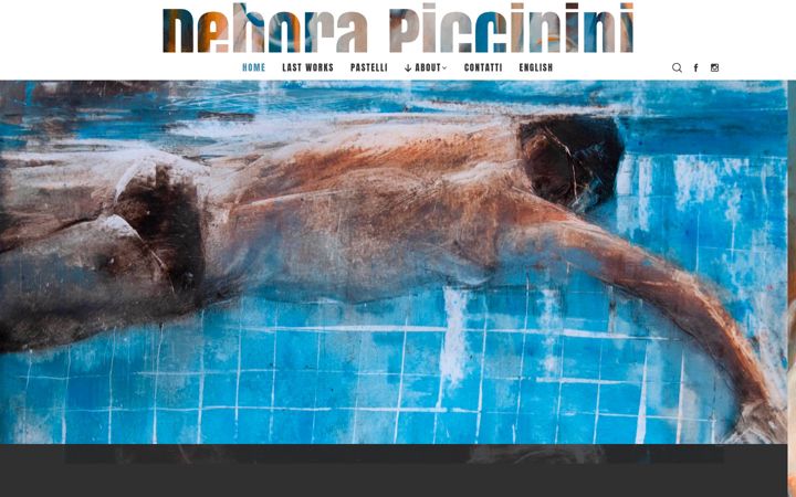 Screenshot of deborapiccinini.com