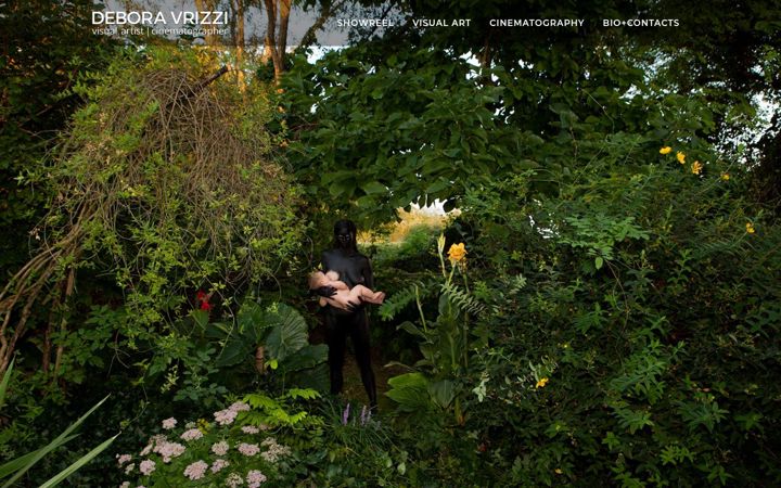Screenshot of deboravrizzi.com
