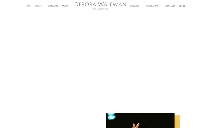 Screenshot of deborawaldman.com