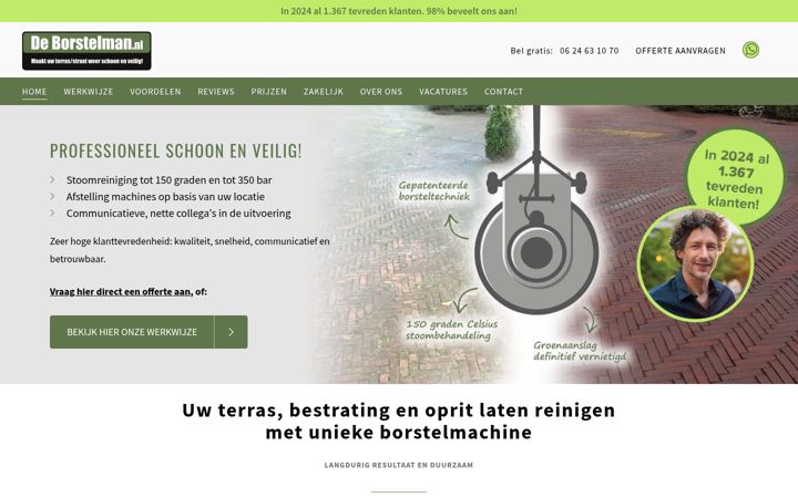 Snímek obrazovky deborstelman.nl
