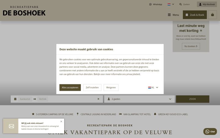 Ekrānuzņēmums no deboshoek.nl