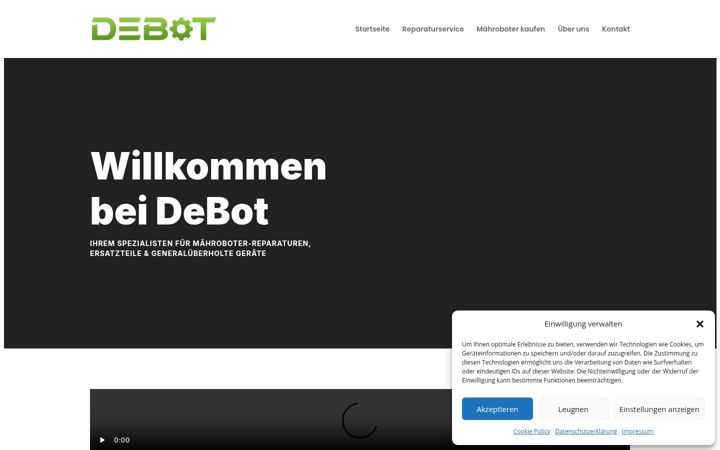 Screenshot of debot-online.de