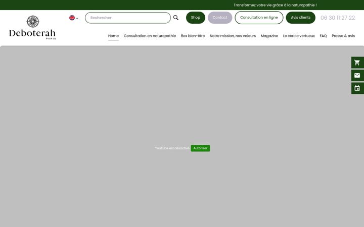 Screenshot of deboterah.com