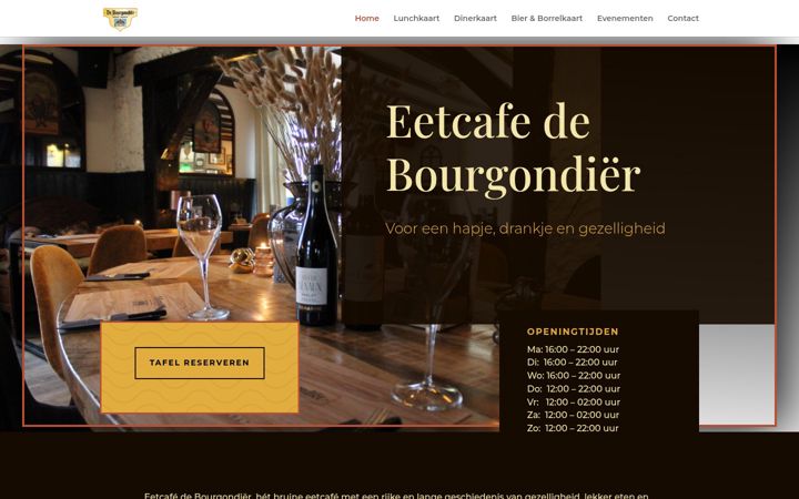 Ekrānuzņēmums no debourgondier-garderen.nl