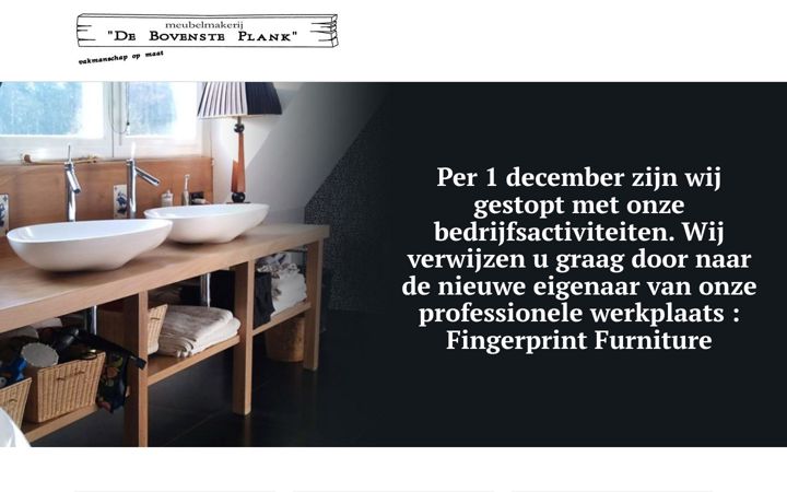 Ekrānuzņēmums no debovensteplank.nl