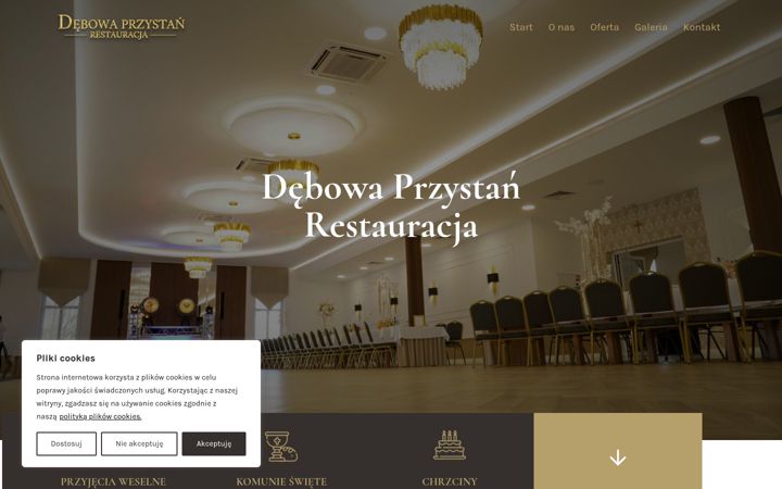 Screenshot of debowaprzystan.eu