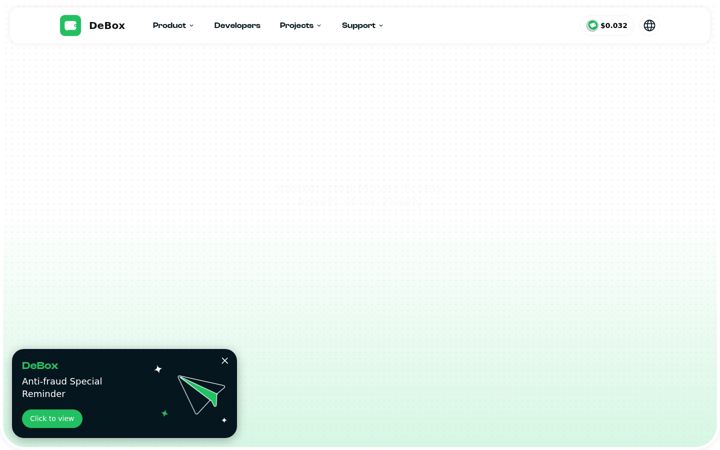 Screenshot of debox.pro