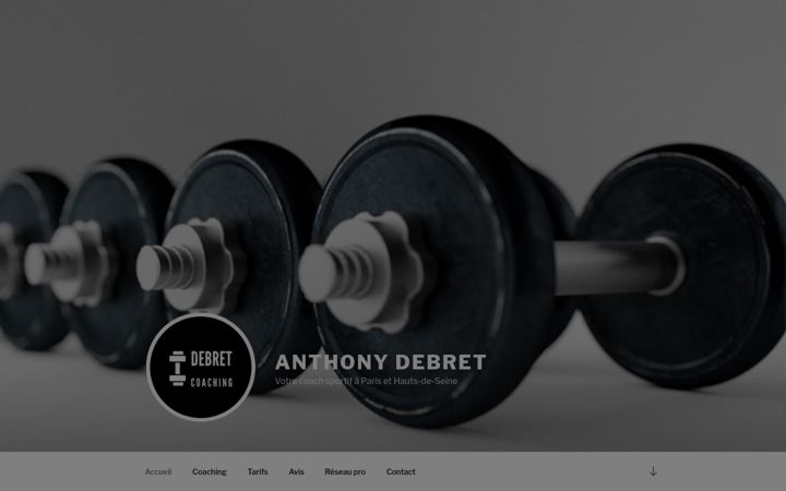 Screenshot of debretcoaching.com