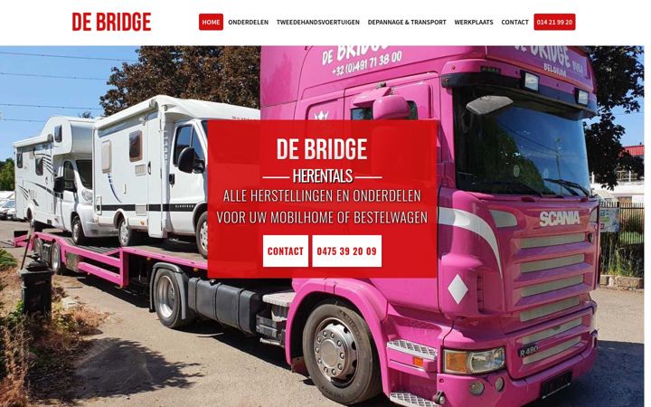 Screenshot of debridgebvba.be