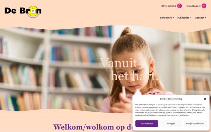 Captura de ecrã de debronbolsward.nl