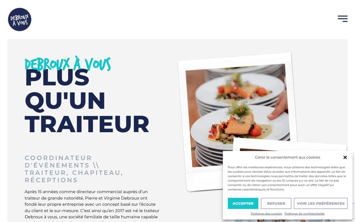 Screenshot of debrouxavous.be