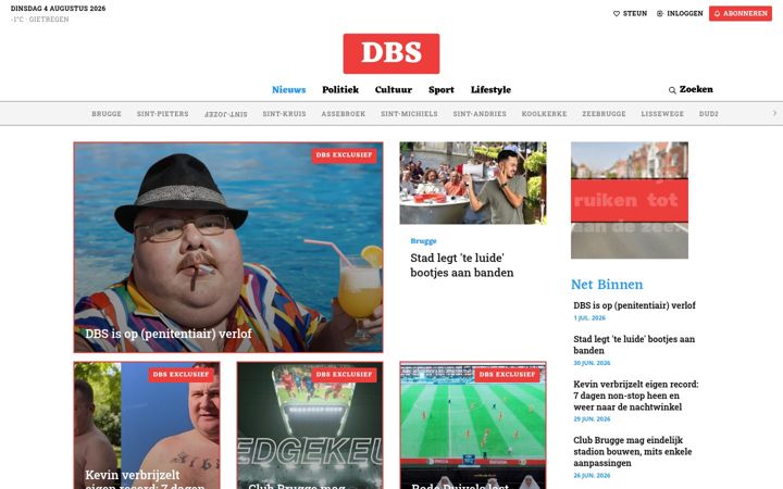 Screenshot of debrugsestem.com
