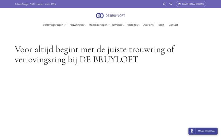 Screenshot di debruyloft.be