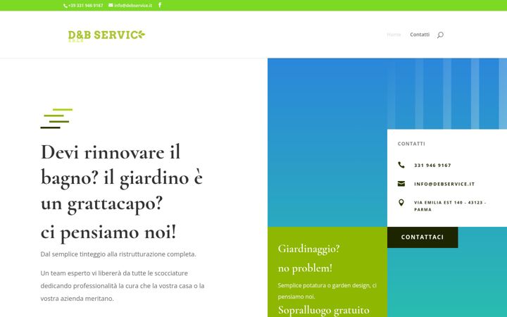 Screenshot of debservice.it