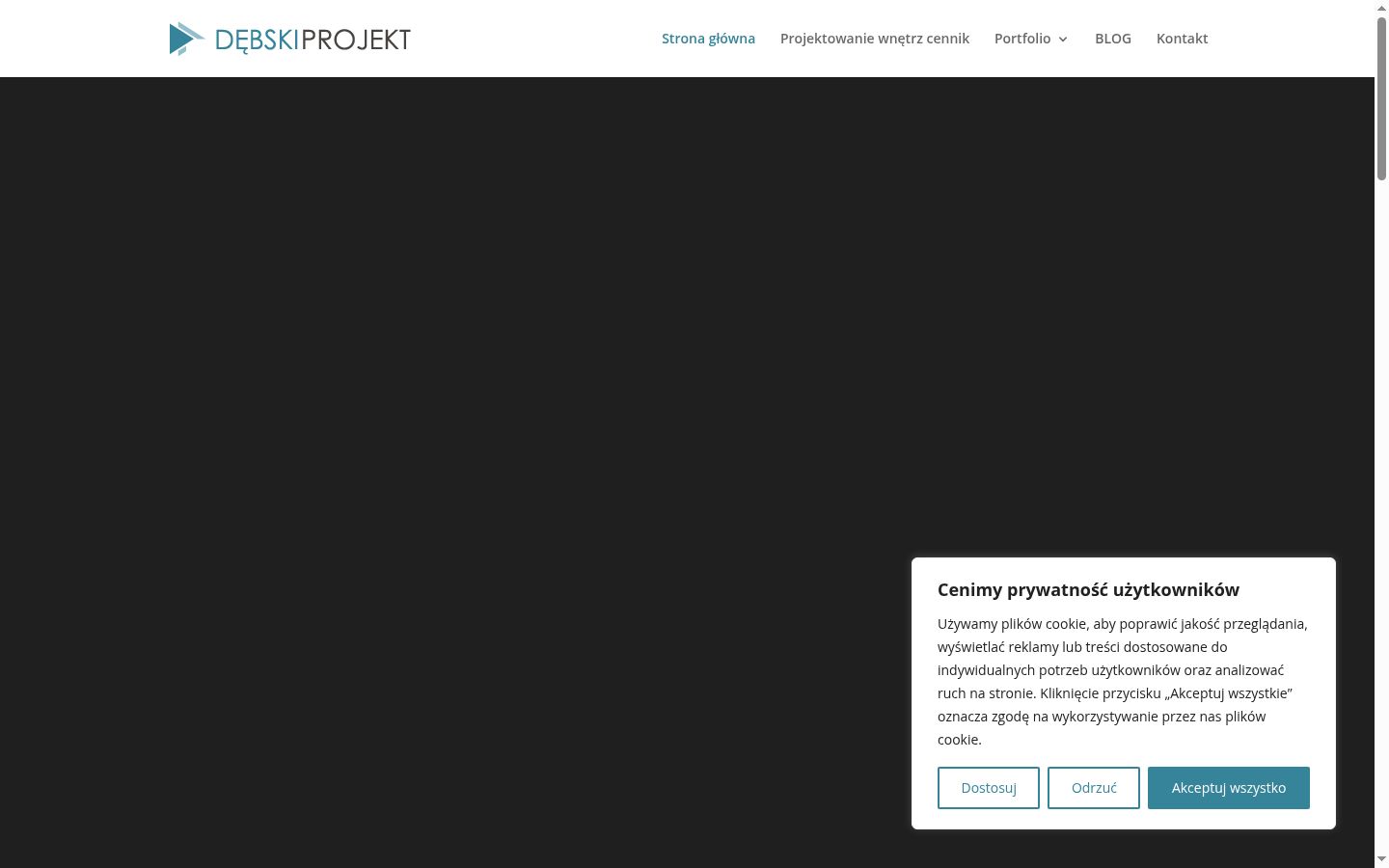 Screenshot des Einwilligungsbanners vor jeglicher Interaktion