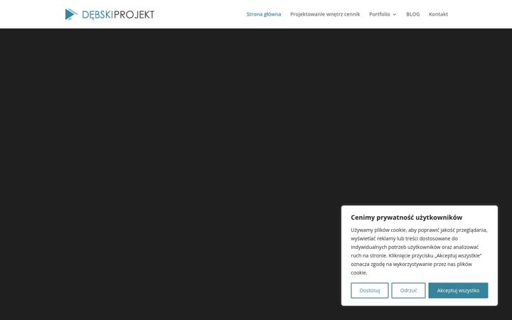 Screenshot von debskiprojekt.pl