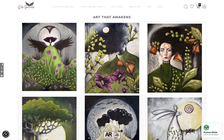 Screenshot of debsoromenho.com