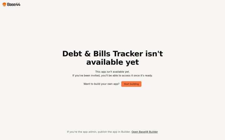 Screenshot of debtflowapp.com