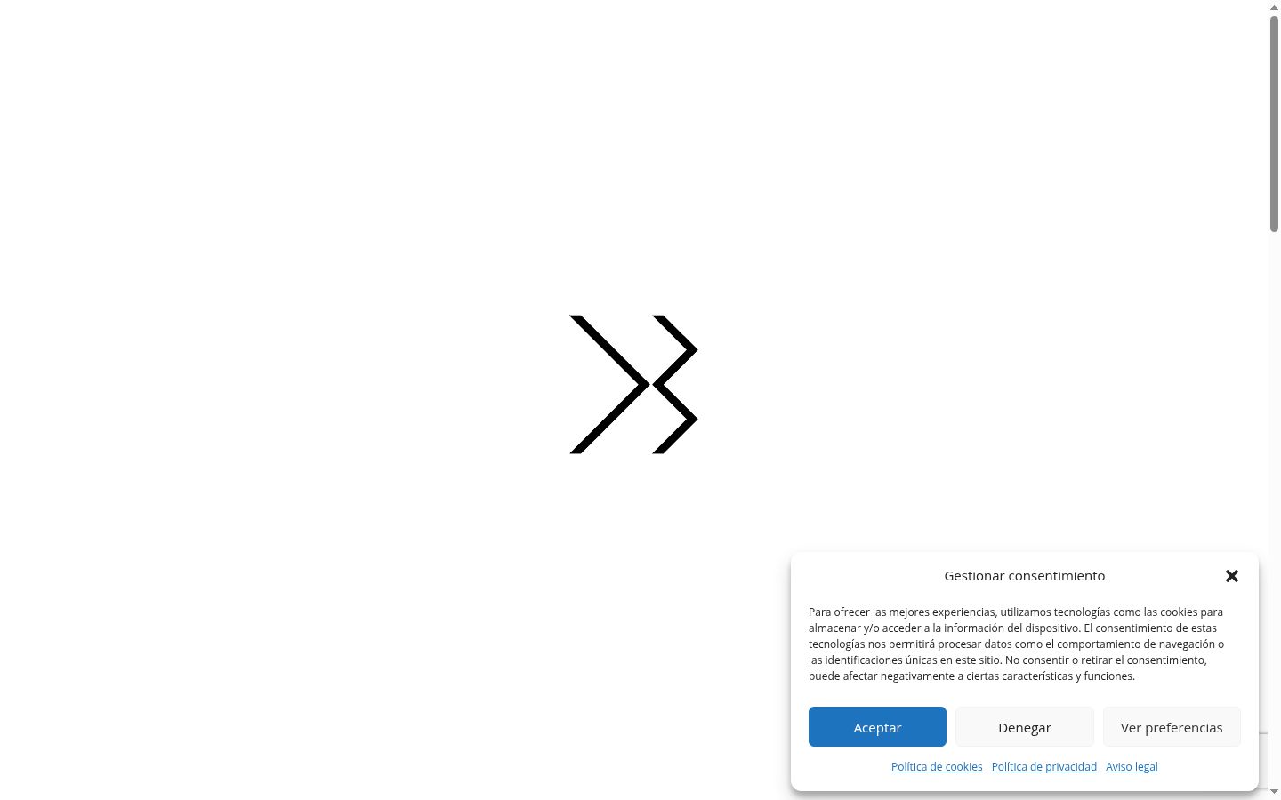 Screenshot tal-banner tal-kunsens muri qabel kwalunkwe interazzjoni