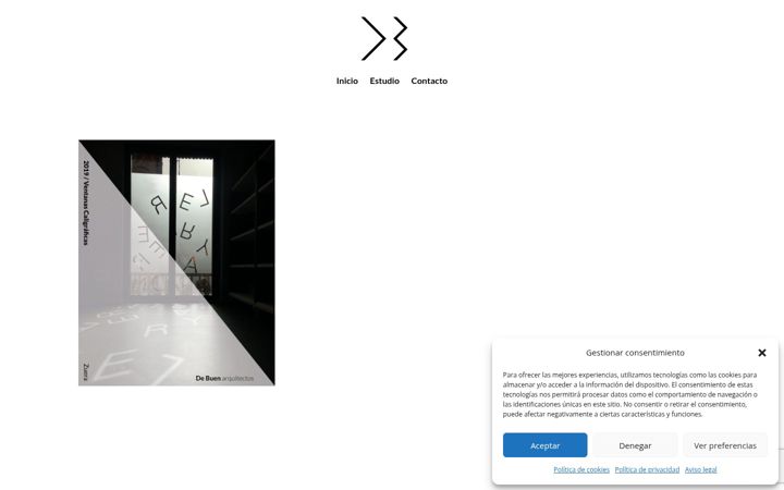 Screenshot ta' debuenarquitectos.es