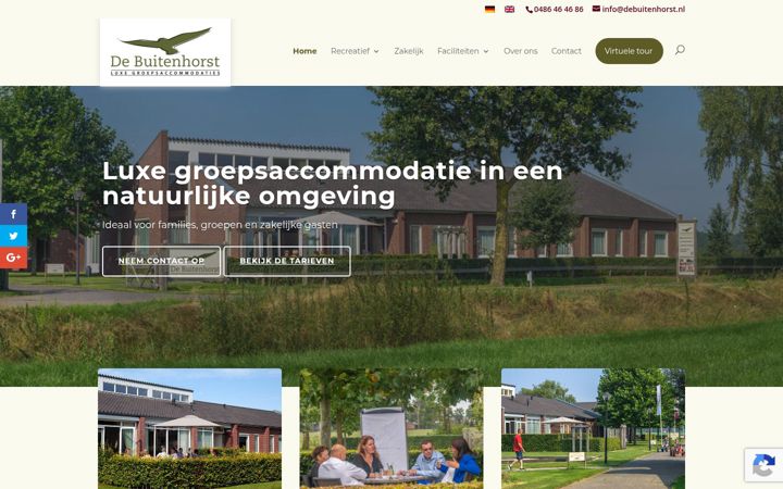 Ekrānuzņēmums no debuitenhorst.nl