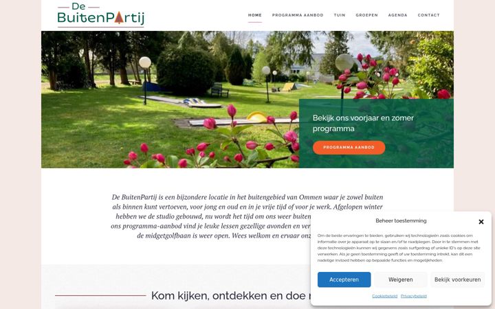 Ekrānuzņēmums no debuitenpartij.nl