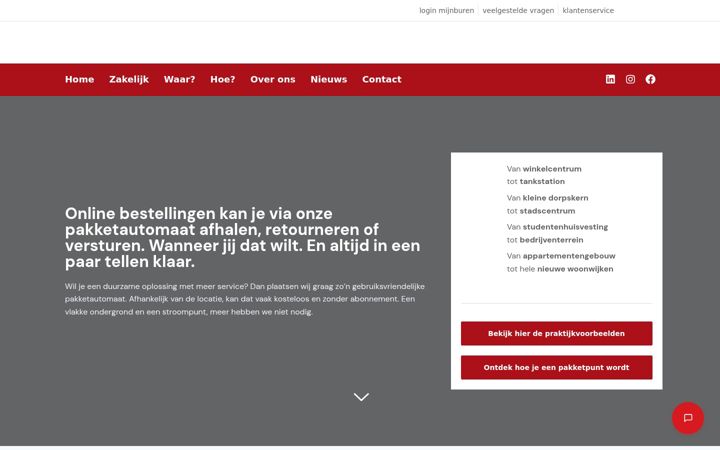 Ekrano kopija deburen.nl