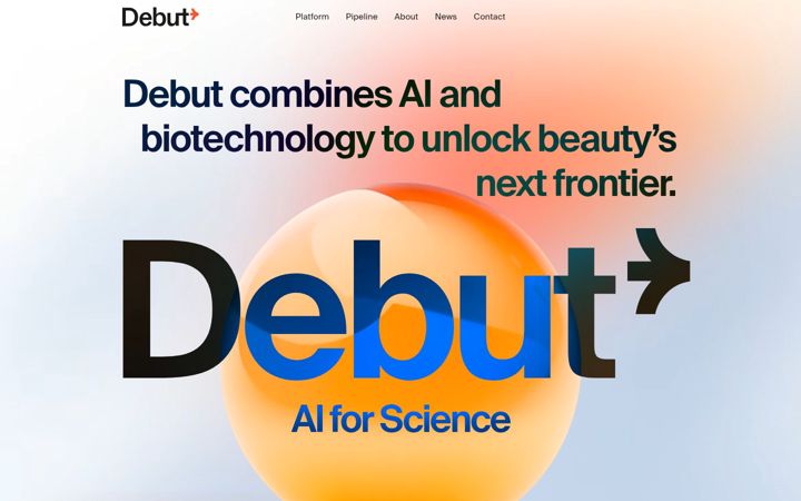 Screenshot of debutbiotech.com
