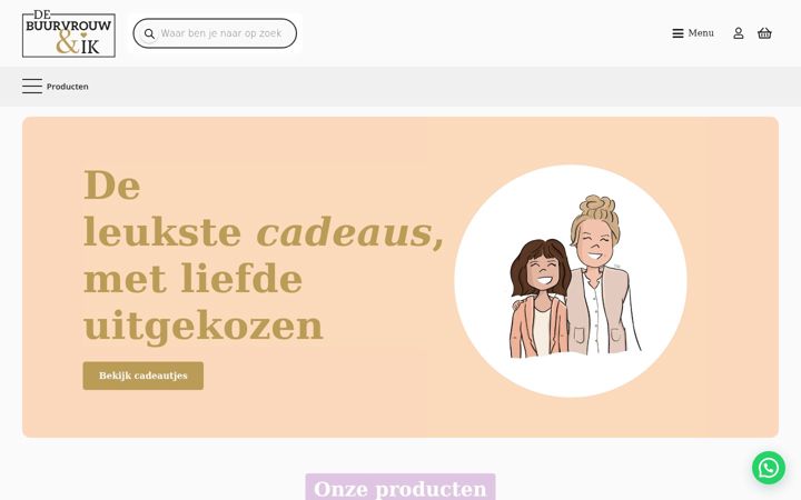Screenshot of debuurvrouwenik.nl