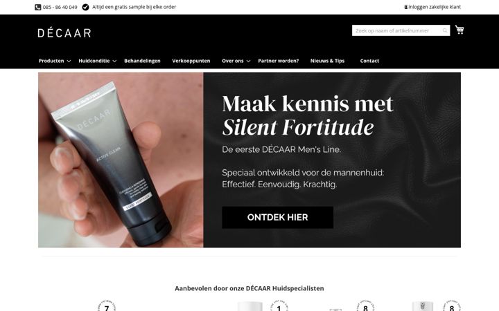 Screenshot of decaar.nl