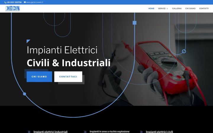 Screenshot of decaimp.it