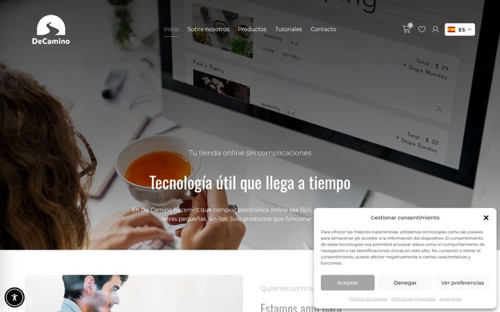 Screenshot of decaminoonline.com